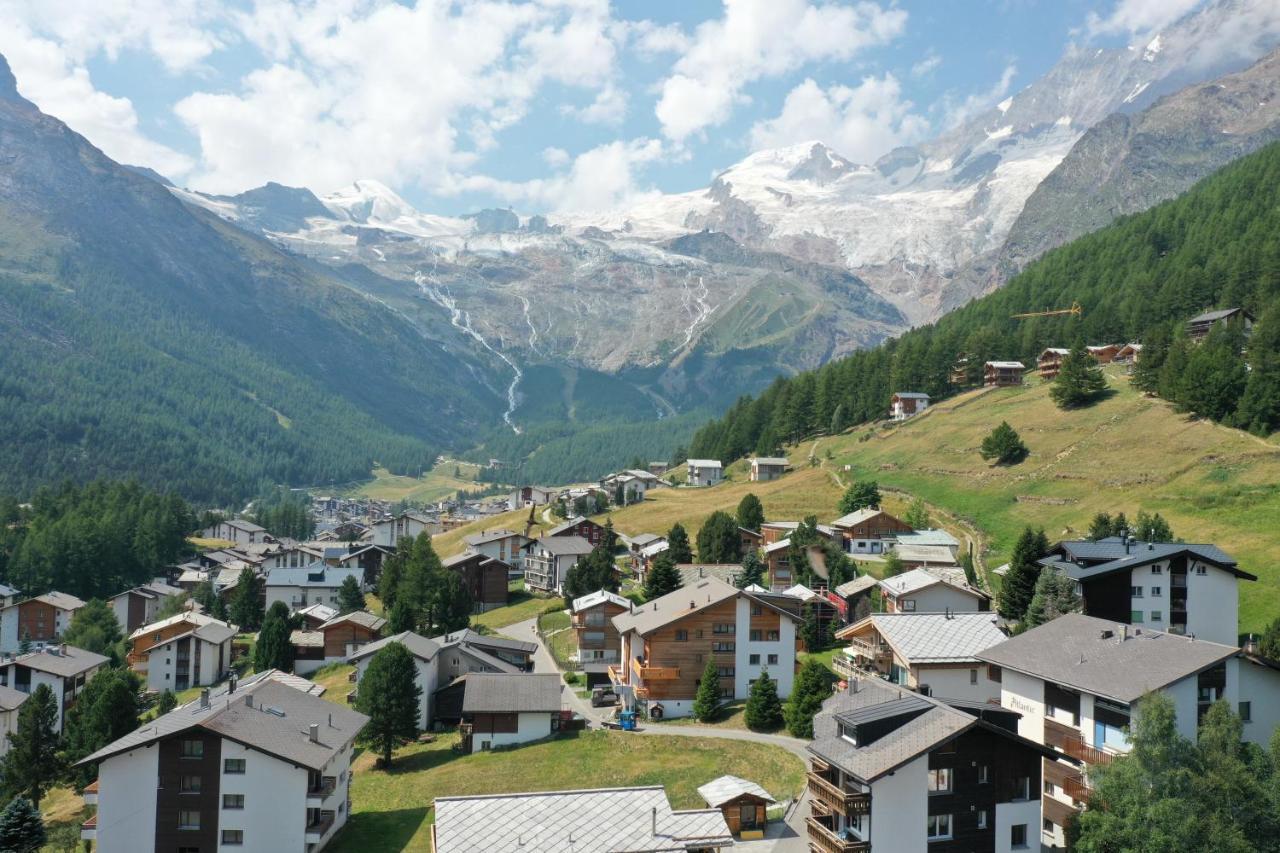 Kuscheliges Nest Fuer Zwei: Guenstiges Studio In Den Schweizer Alpen Saas-Fee Esterno foto